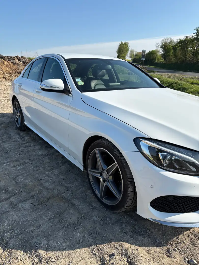 Mercedes-Benz C 220 Classe C 220 dFascination 7G-Tronic A Blanc - 2