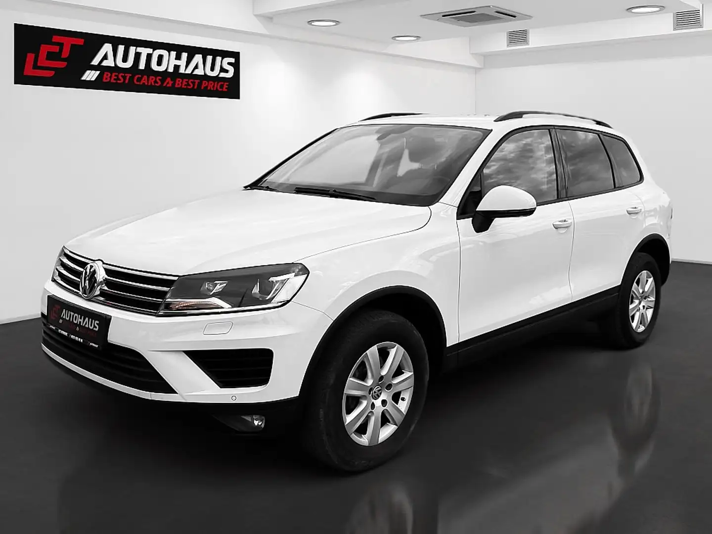 Volkswagen Touareg V6 Mountain 4Motion Aut. |1.BESITZ|LÜCKENLOSE H... Weiß - 1