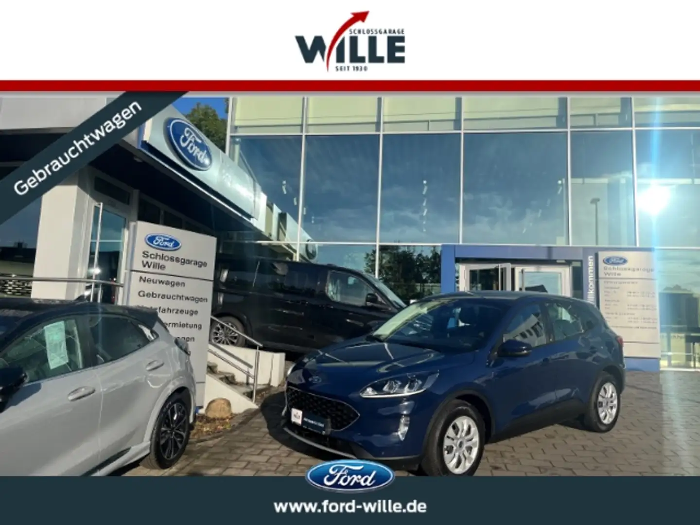 Ford Kuga Cool + Connect Navi Tempomat PDC Azul - 1