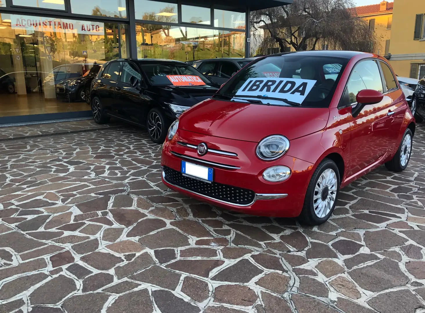 Fiat 500 500 III 2015 1.0 hybrid Dolcevita 70cv Rosso - 1