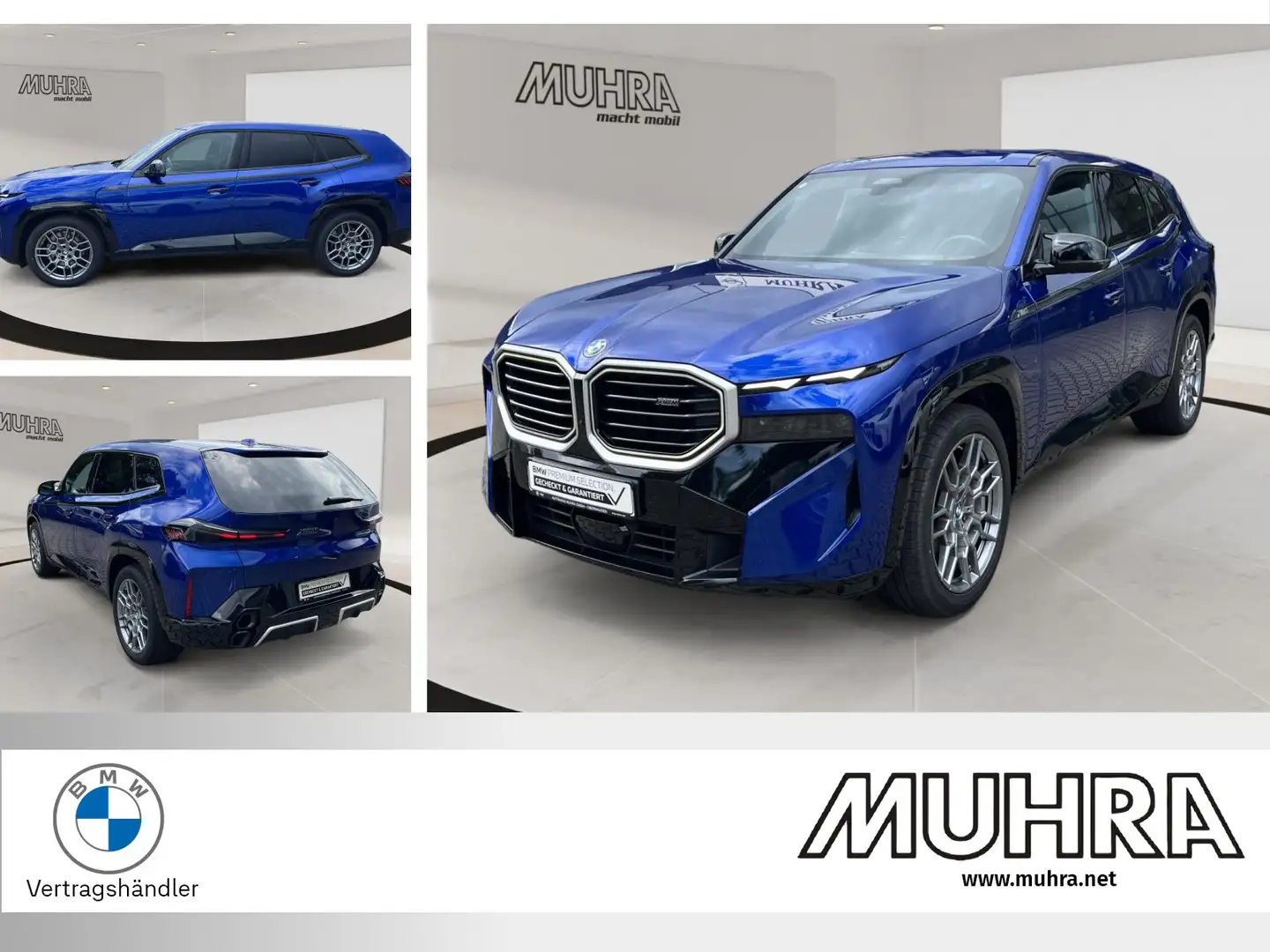 BMW XM 50e Autobahnassistent AHK Sitzlüft. H/K HUD Albastru - 1