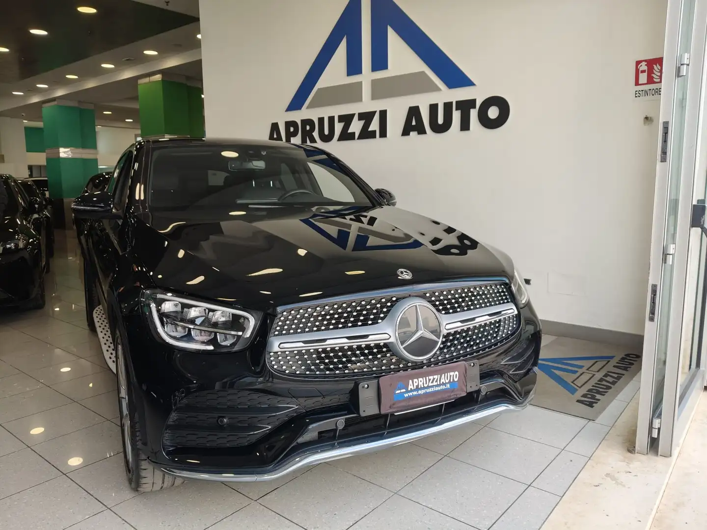 Mercedes-Benz GLC 220 Coupe d Premium 4matic auto RETROCAM NAVI SENSORI Schwarz - 2