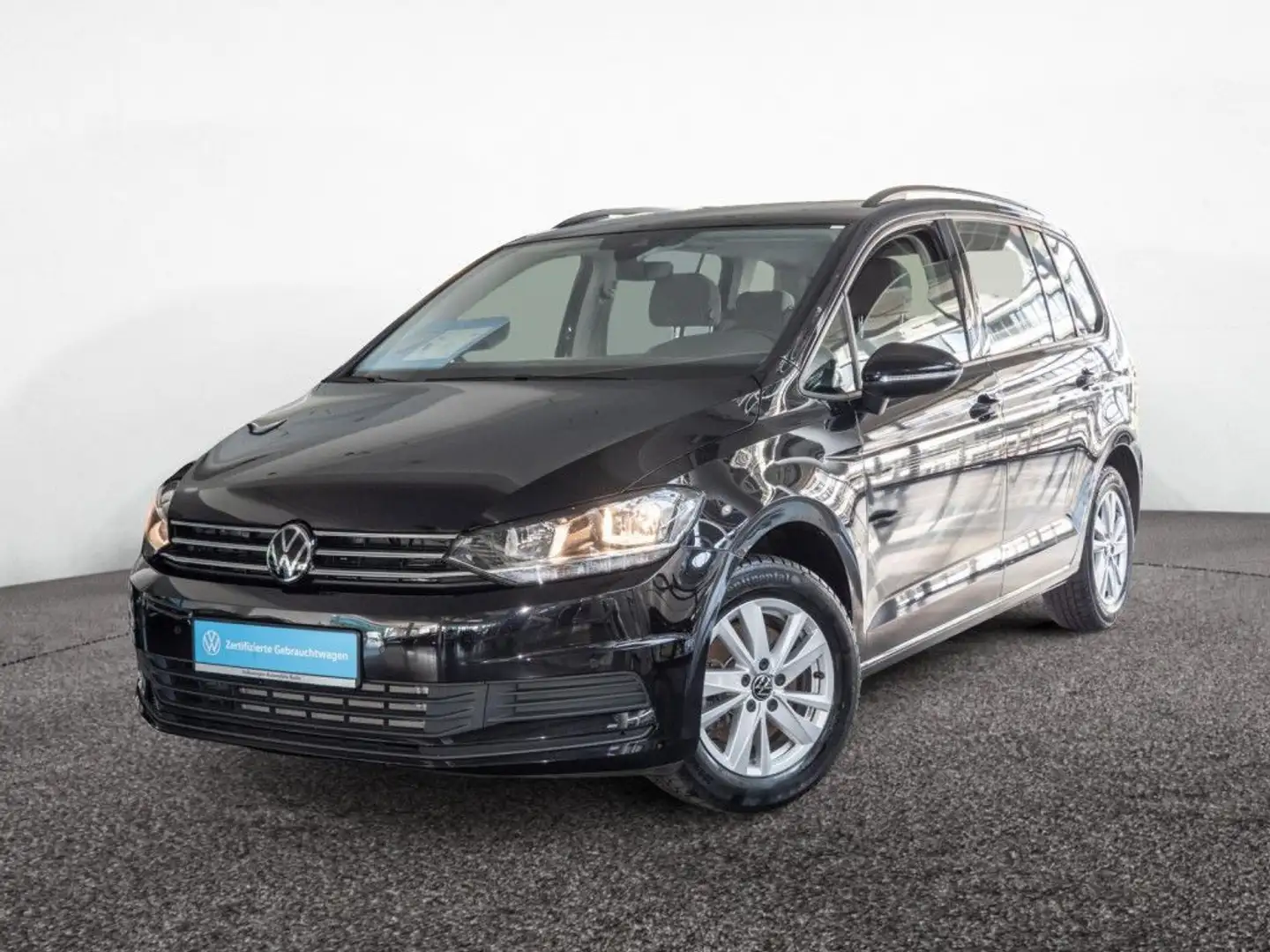 Volkswagen Touran 1.5 TSI Comfortline Navi APP SHZG 1,99 % Noir - 2