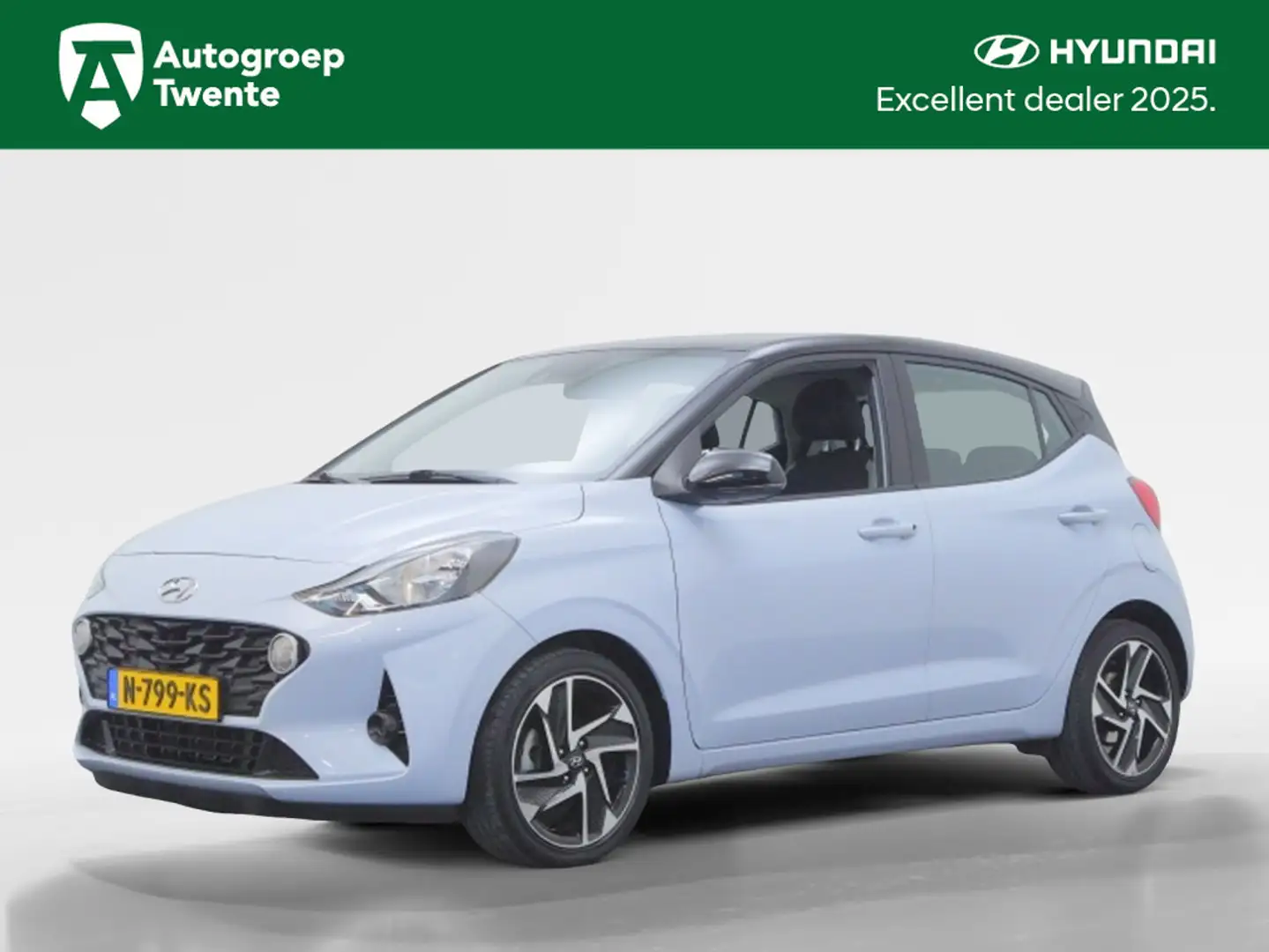 Hyundai i10 1.0 Comfort Smart | Automaat | Navigatie | Trekhaa Blauw - 1
