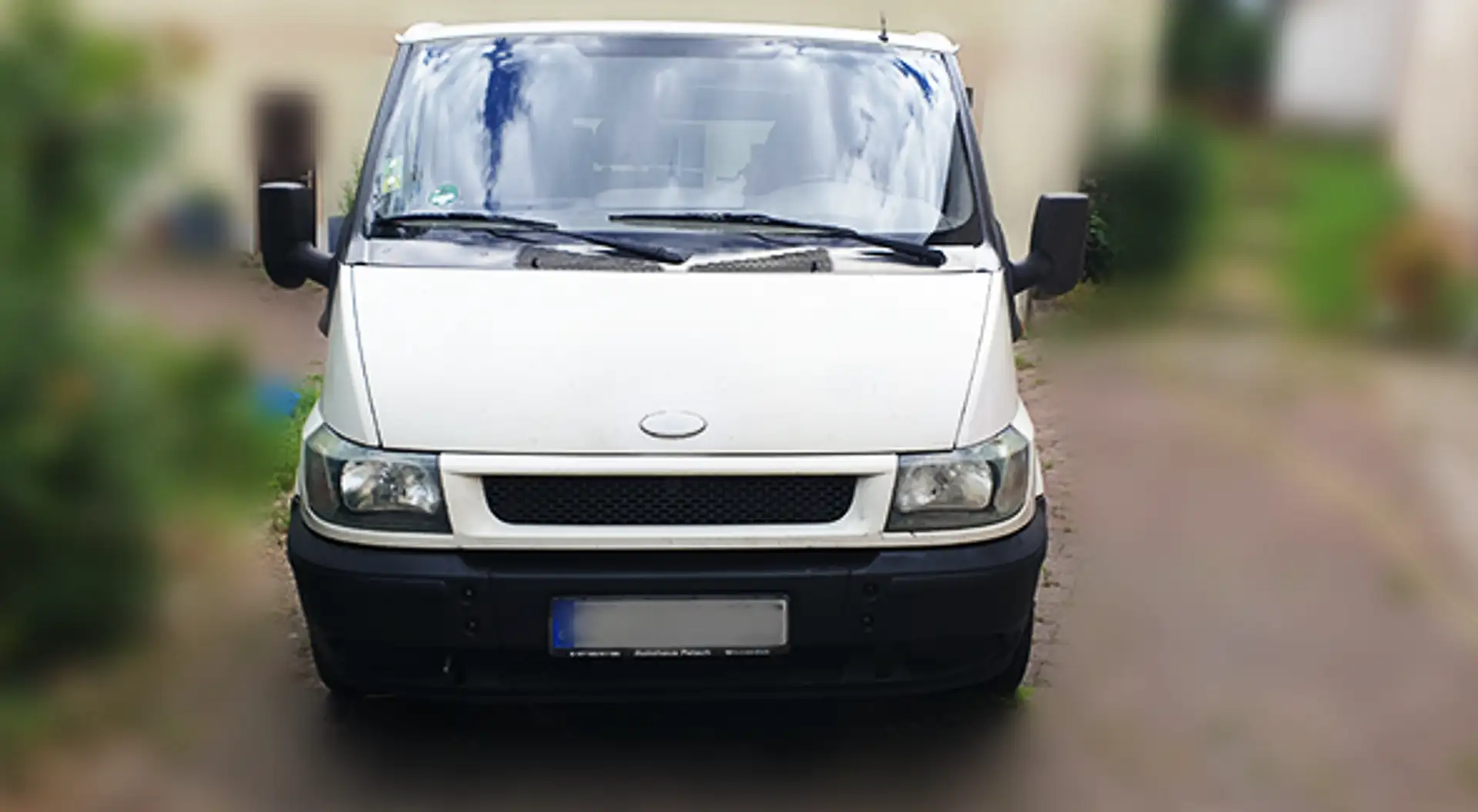 Ford Transit ausgebaut für Reisen Weiß - 1