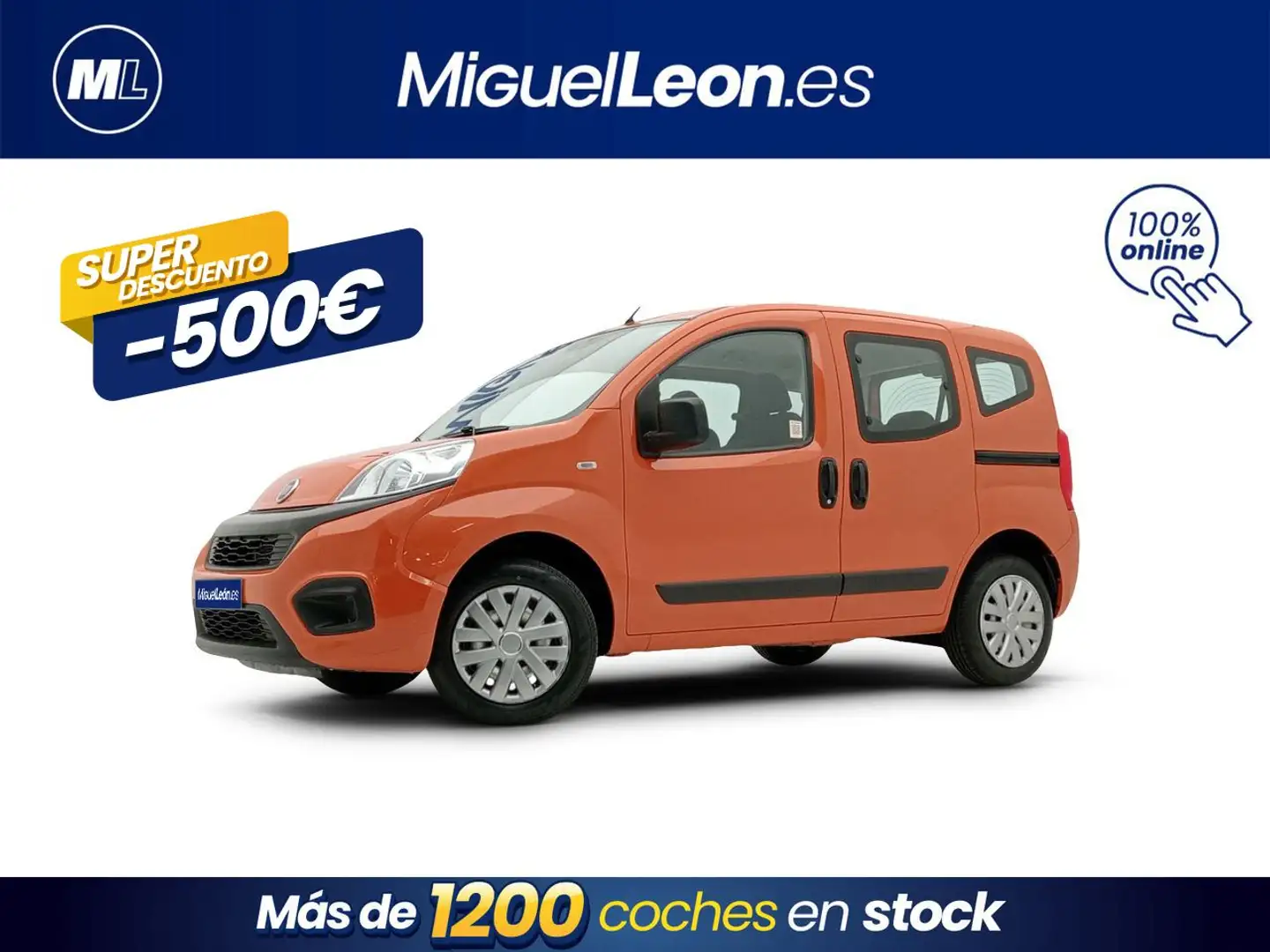 Fiat Qubo 1.4 Easy Naranja - 1