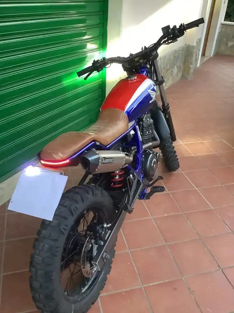 Honda NX 650 Bleu - 2