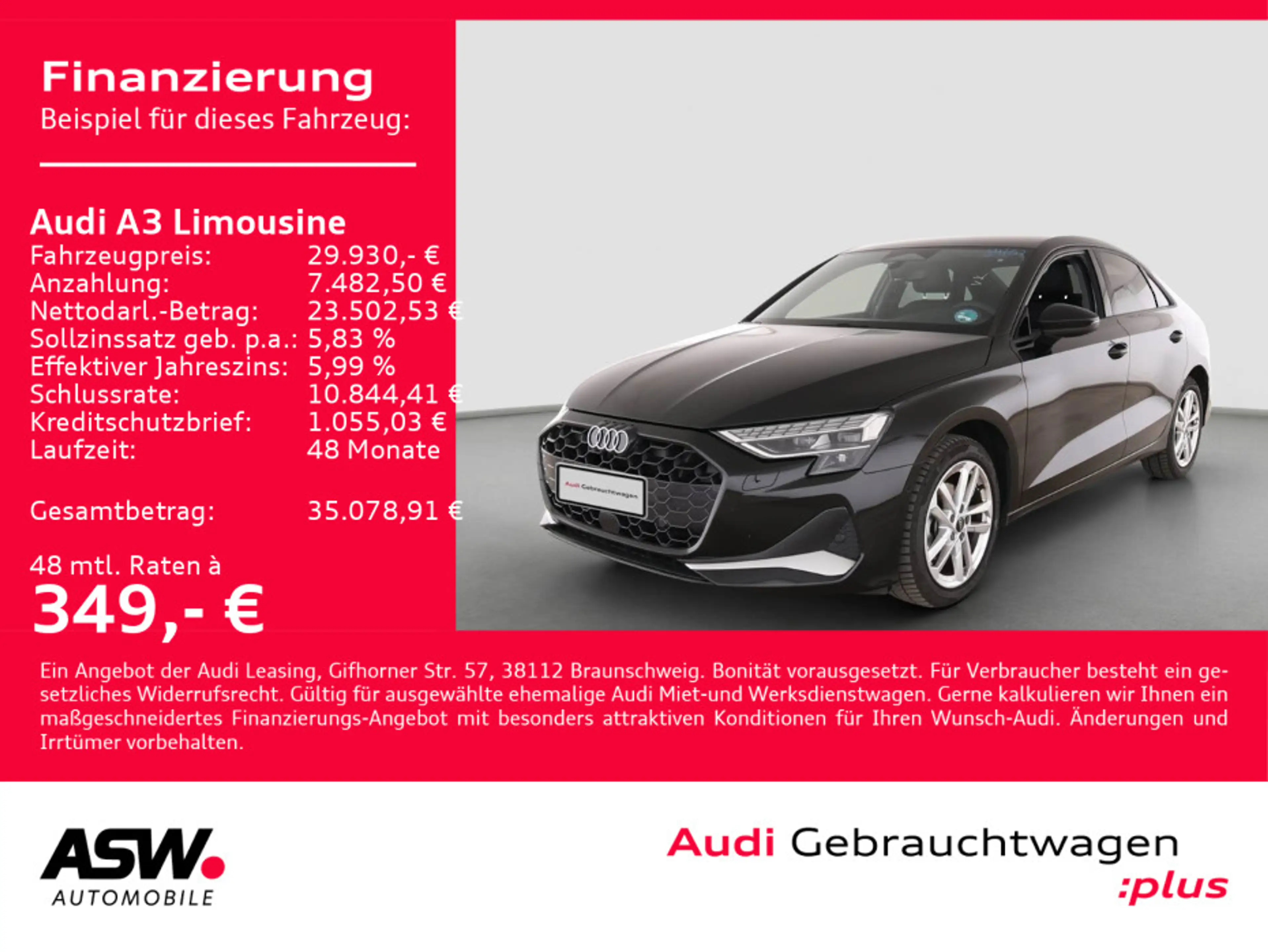 Audi A3 advanced TFSI NAVI LED AHK ACC RFK — photo 2
