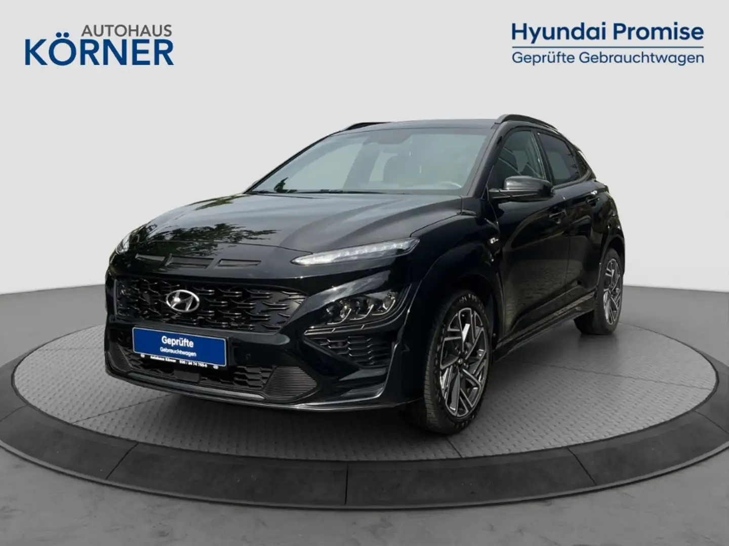 Hyundai KONA N-Line 1.6 T-GDi *ALCANTARA*LED*NAVI*CAM*KRELL* Zwart - 2
