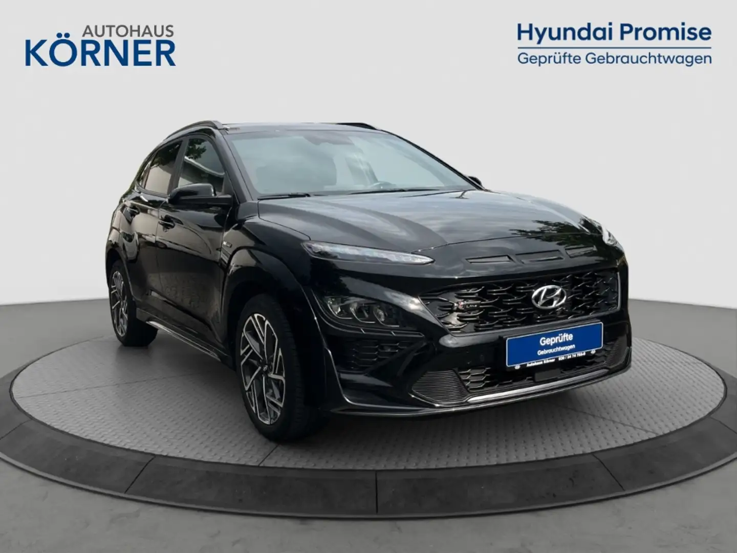 Hyundai KONA N-Line 1.6 T-GDi *ALCANTARA*LED*NAVI*CAM*KRELL* Zwart - 1