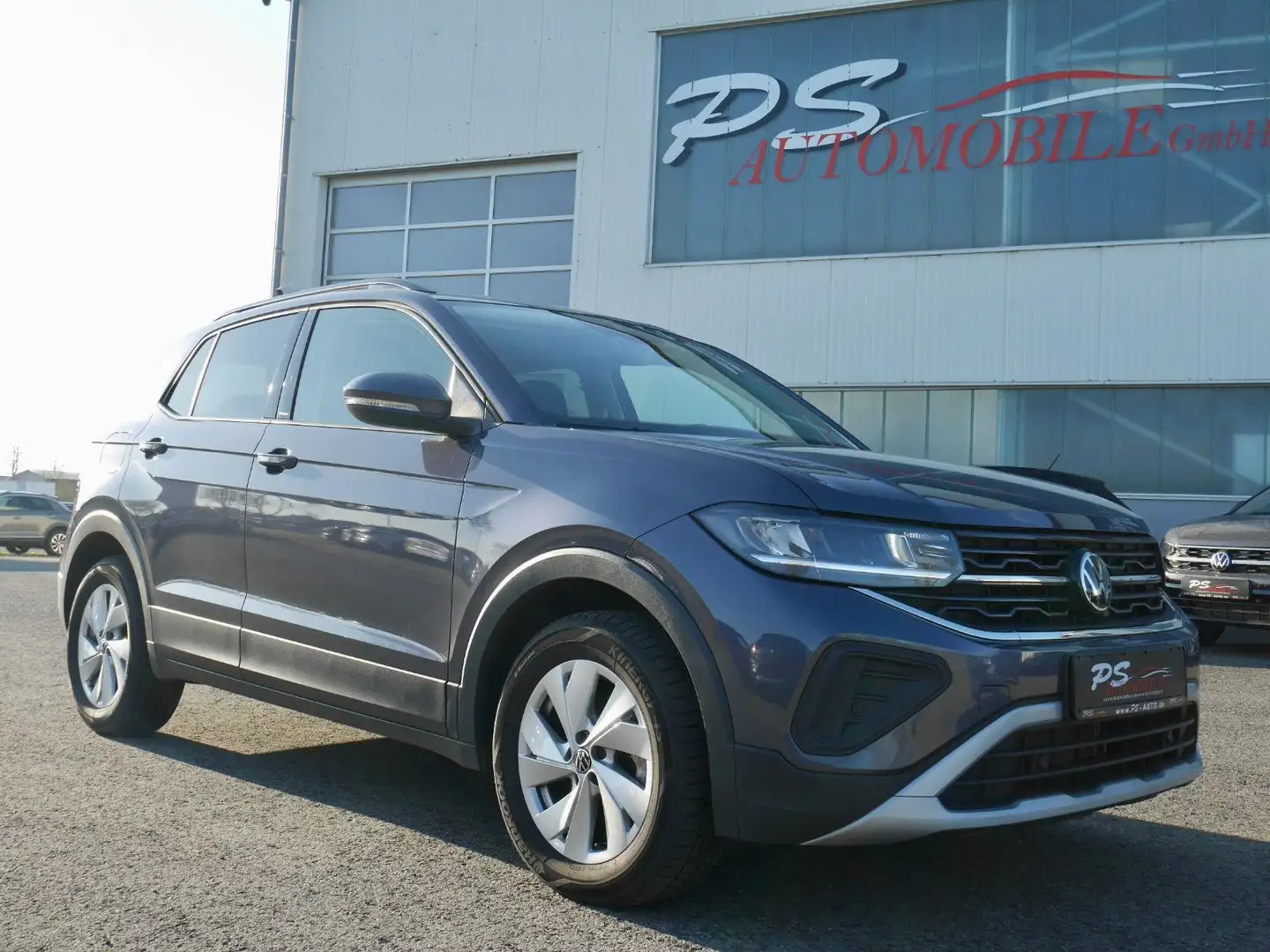 Volkswagen T-Cross 1.0 TSI DSG"Life"AHK+LED+Sitzh.+App+ACC Grau - 1