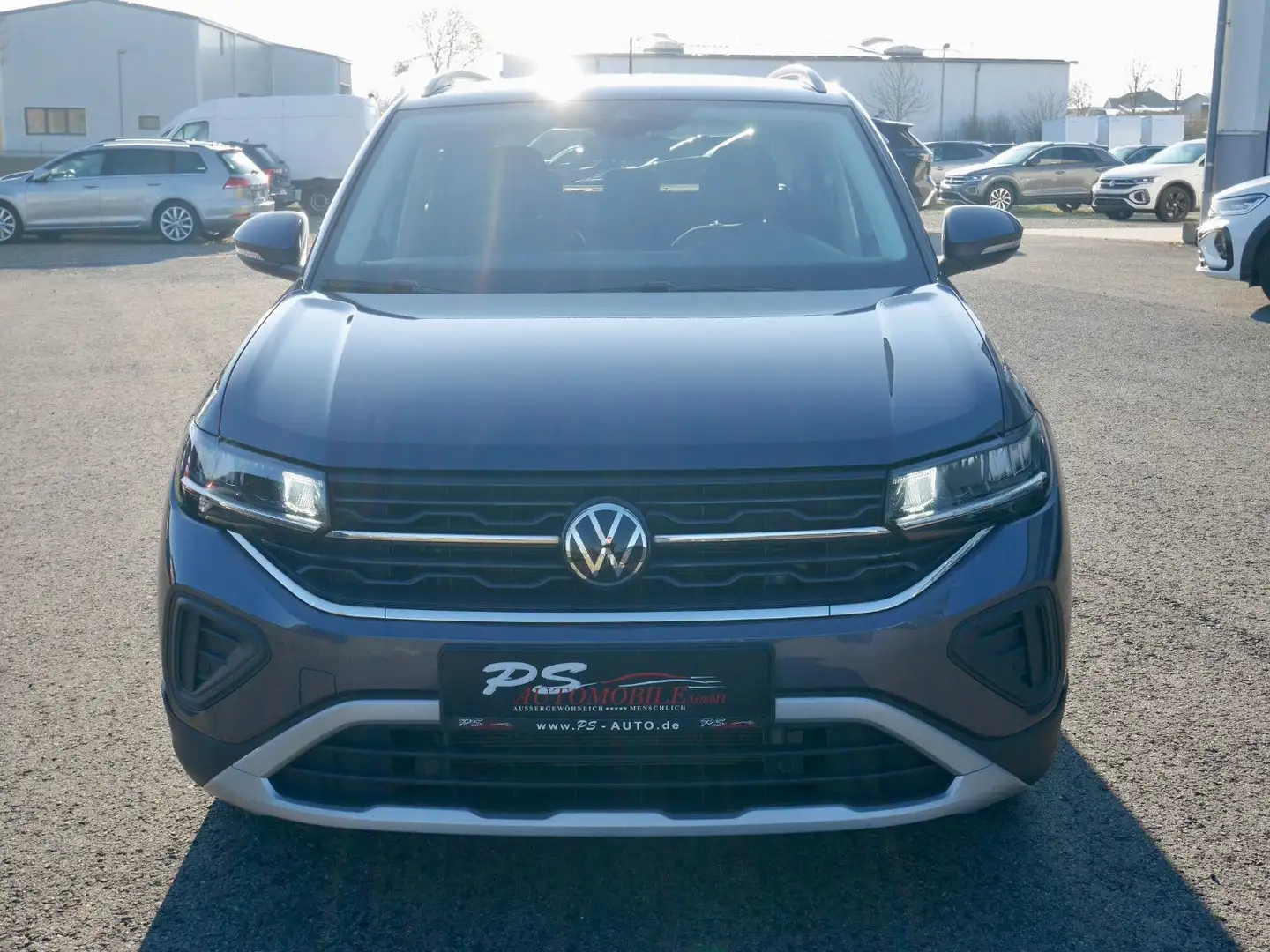 Volkswagen T-Cross 1.0 TSI DSG"Life"AHK+LED+Sitzh.+App+ACC Grau - 2