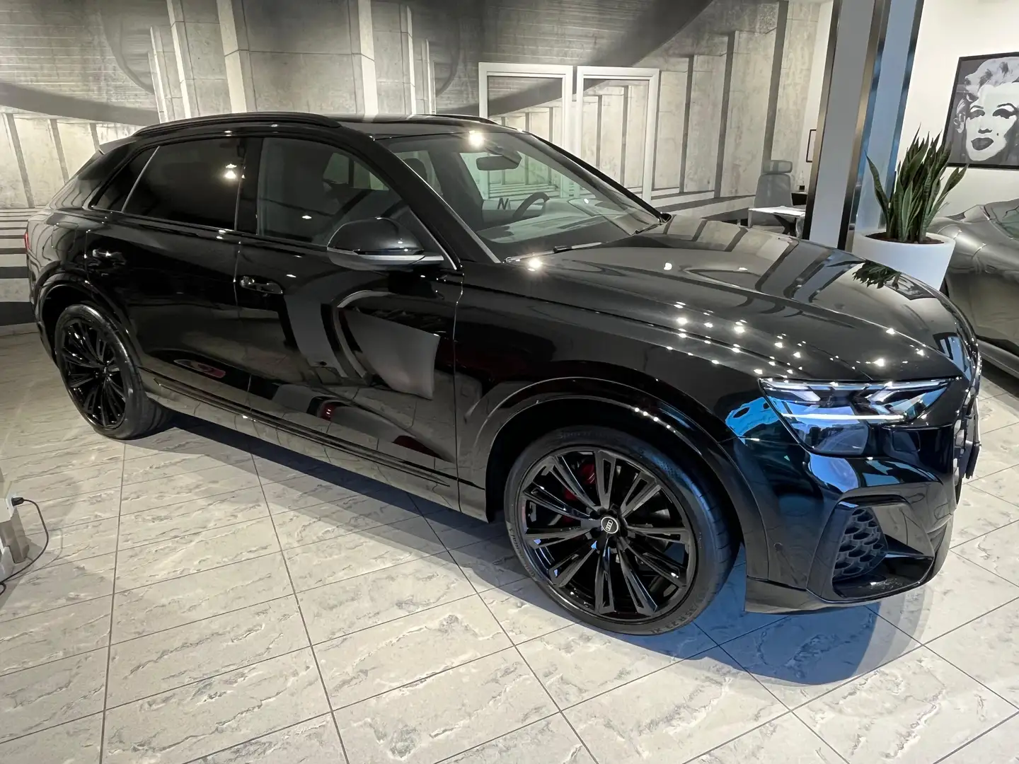 Audi Q8 50 3.0 tdi mhev quattro-S LINE-23"- 4 sterzanti Fekete - 1