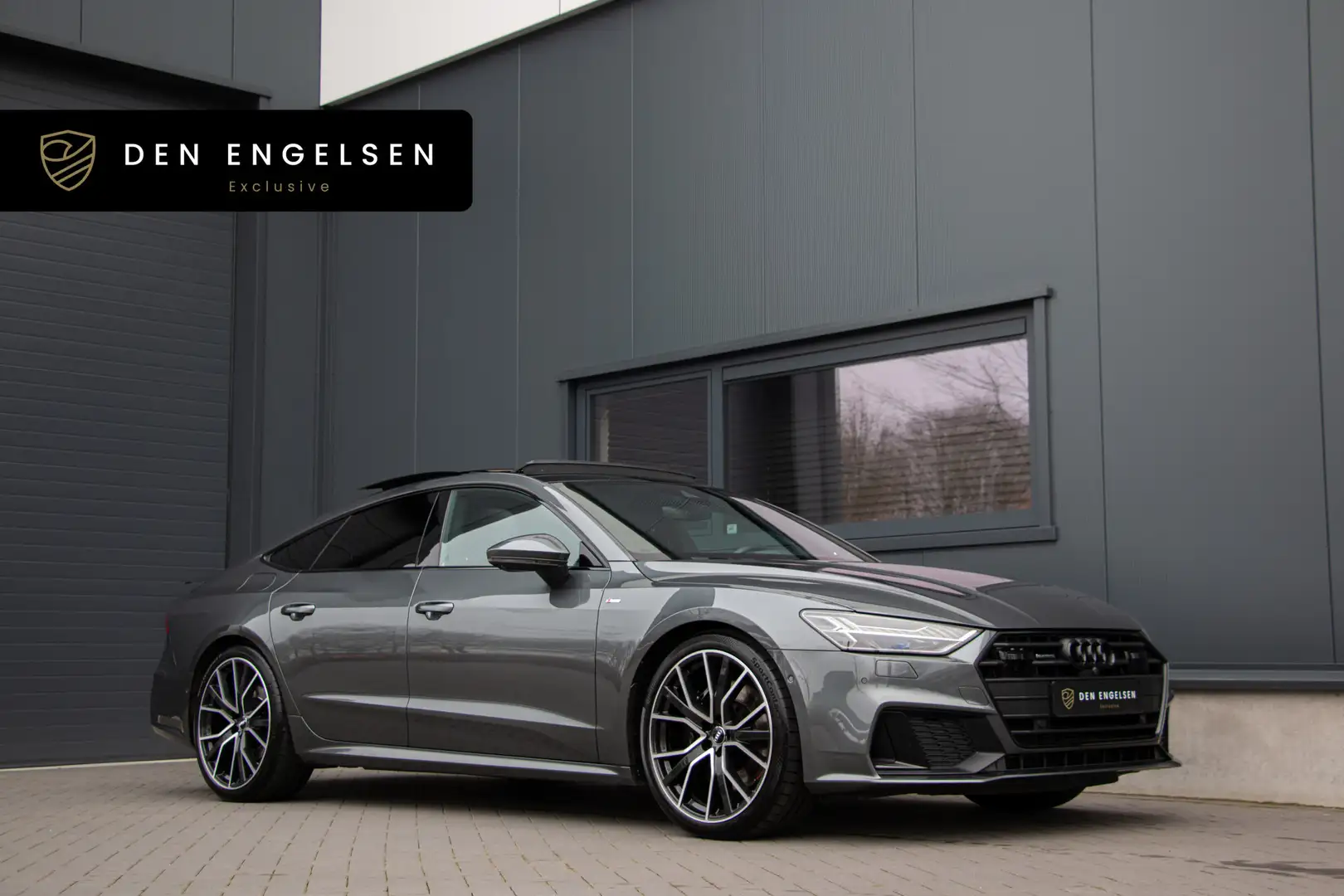 Audi A7 Sportback 55 V6 340PK TFSI 3x S-line | ACC | 360 C Grau - 1