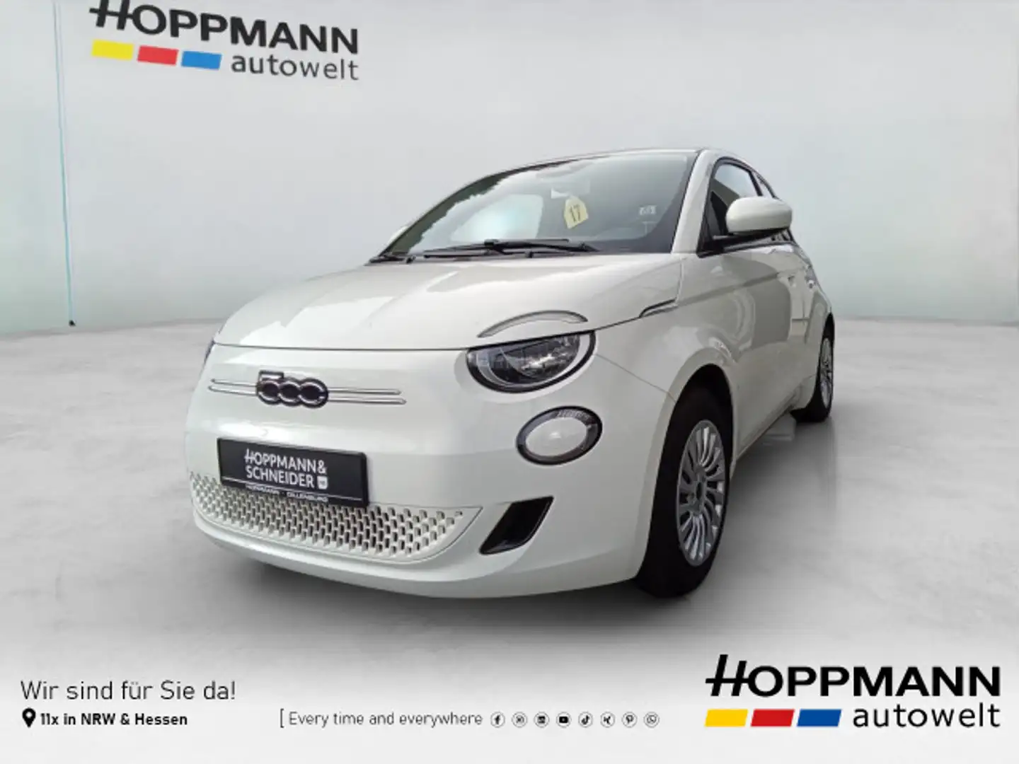 Fiat 500 elektro , Base, Klimaautomatik Weiß - 1