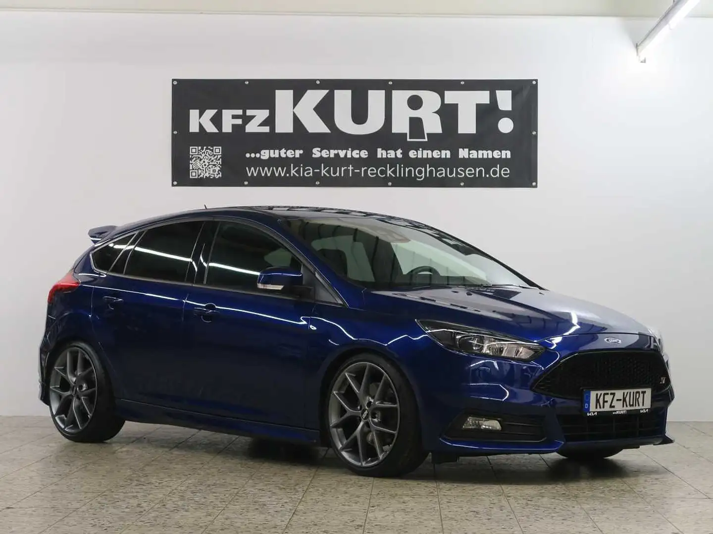 Ford Focus Fließheck 2.0 EcoBoost ST Leder-Sport-P. Kék - 1