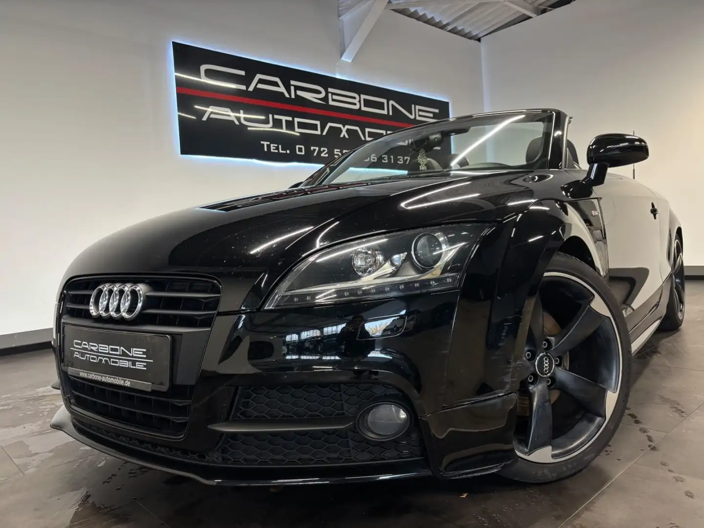 Audi TT Cabrio 1.8 TFSI **S-Line Sportpaket** Schwarz - 2