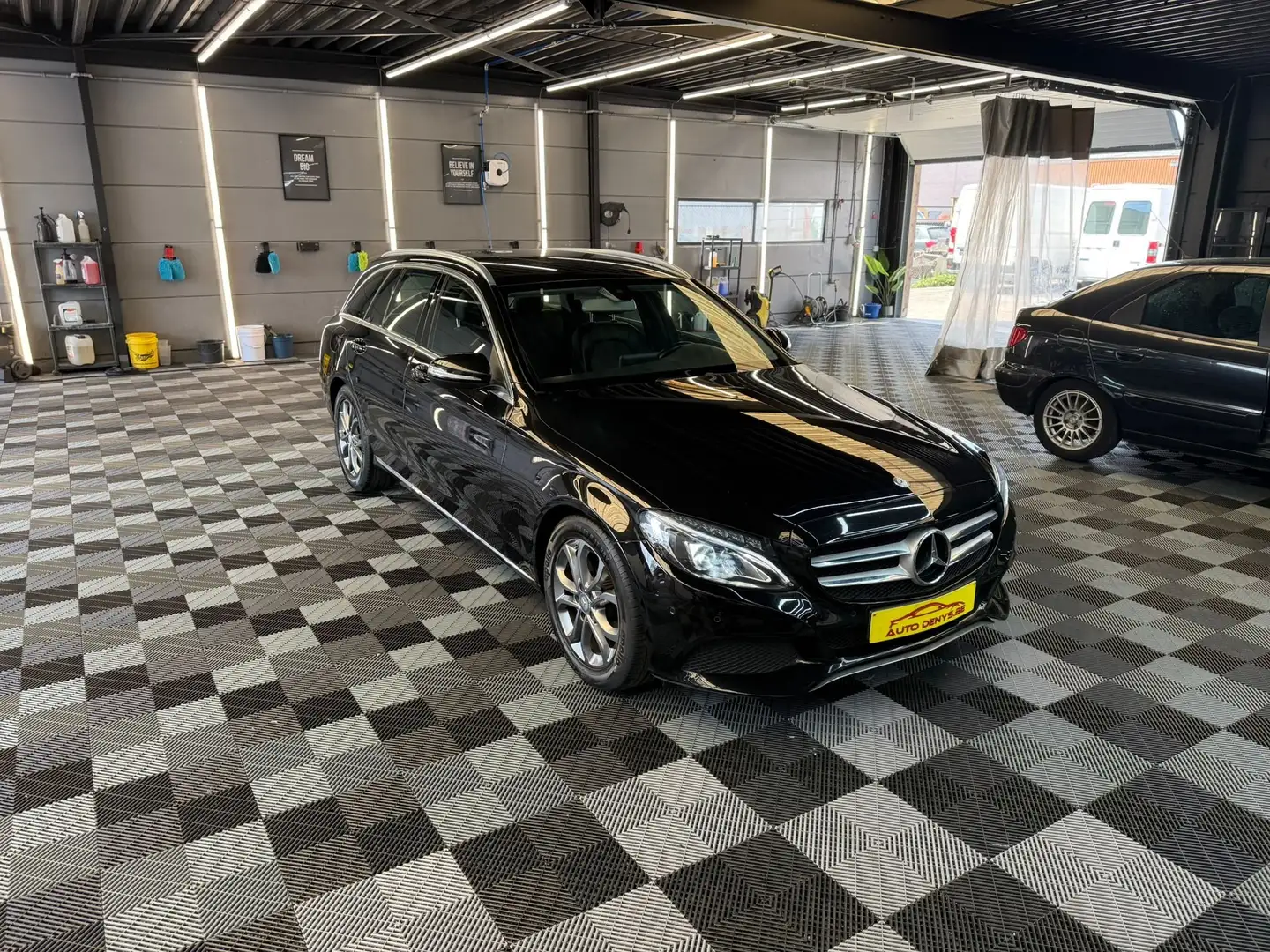 Mercedes-Benz C 180 d bj. 2015 185000km PROBLEEM TURBO Euro 6 Gris - 1