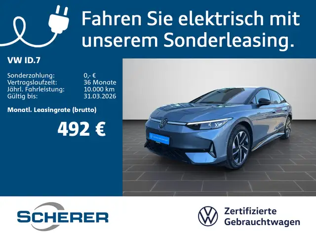Volkswagen ID.7 GTX MATRIX-LED KAMERA NAVI SITZHEIZUNG