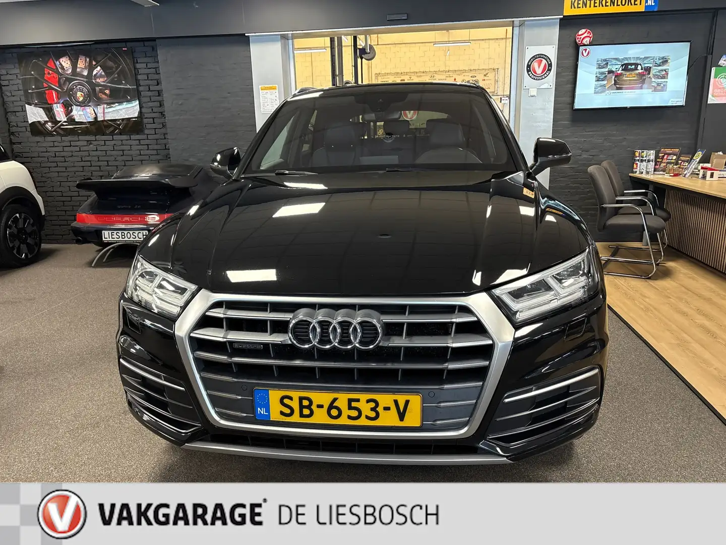 Audi Q5 2.0 TDI quattro Sport Pro Line S,S-line,navi,camer Zwart - 2