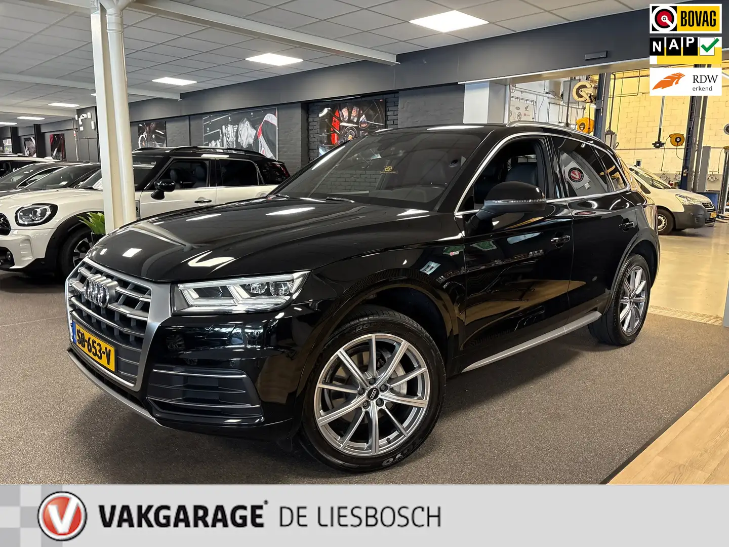 Audi Q5 2.0 TDI quattro Sport Pro Line S,S-line,navi,camer Zwart - 1