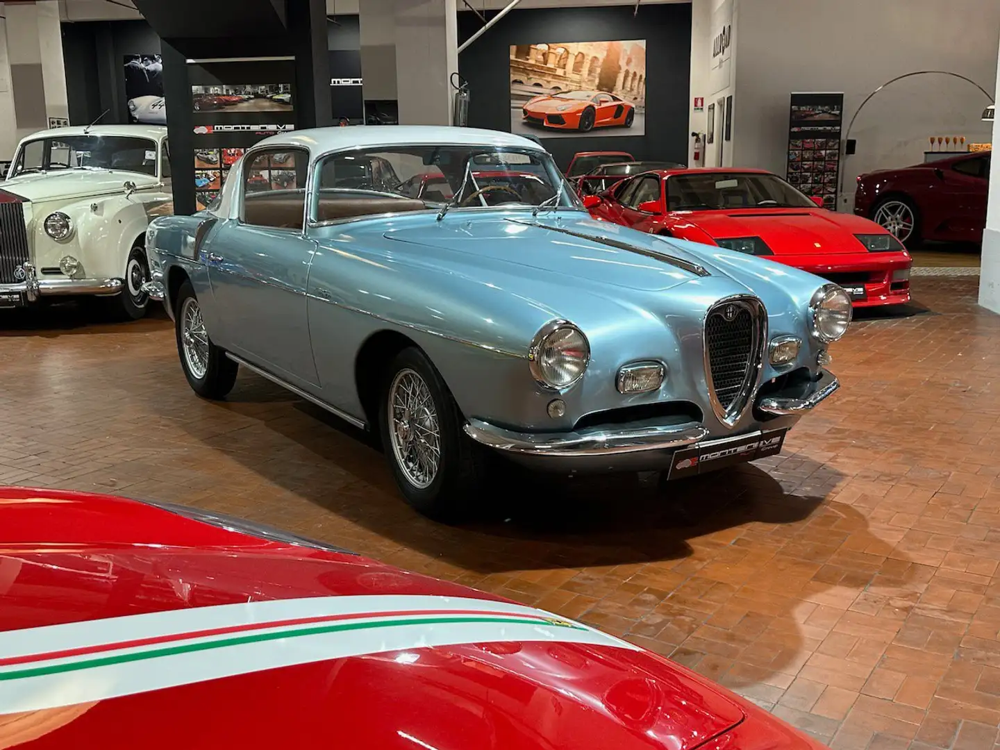 Alfa Romeo SZ 1900 SS GHIA AIGLE LUGANO COUPE' Kék - 1