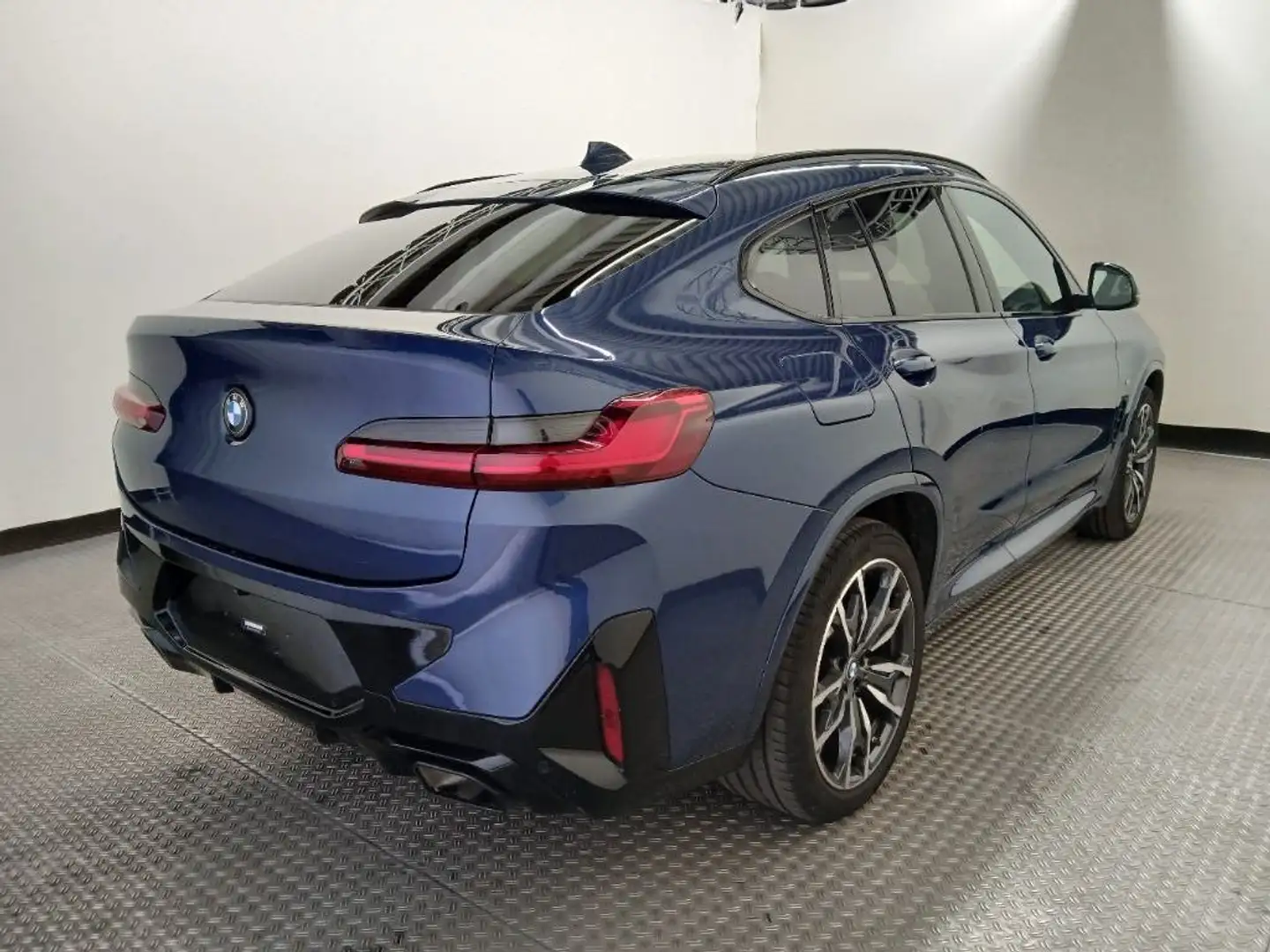 BMW X4 xDrive 30d M-SPORT AHK StdHzg. Leder ACC+ 8-fach Blau - 2