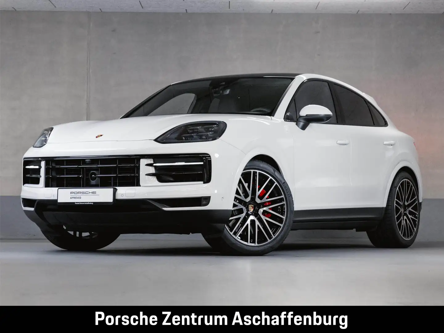 Porsche Cayenne S Coupé Sportabgasanlage Luftfederung Blanc - 1