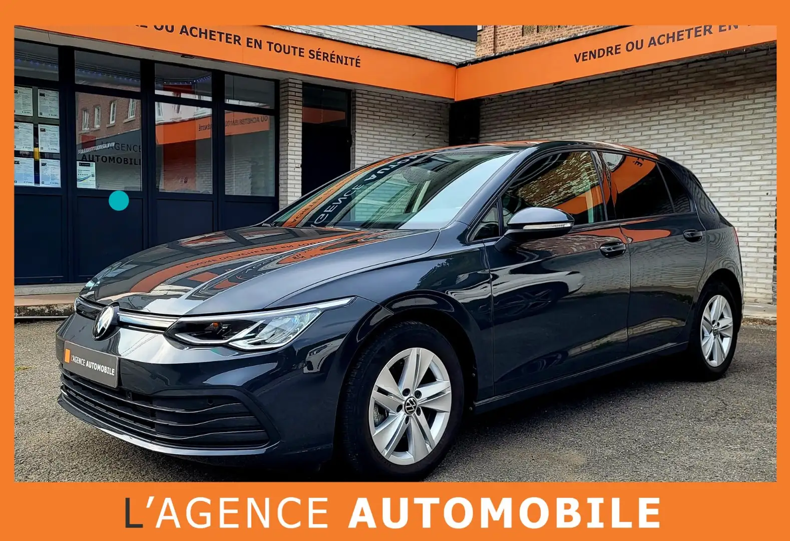 Volkswagen Golf Golf 1.0 TSI Life Pack LOUNGE +ArtVelours - GAR12M Gris - 1