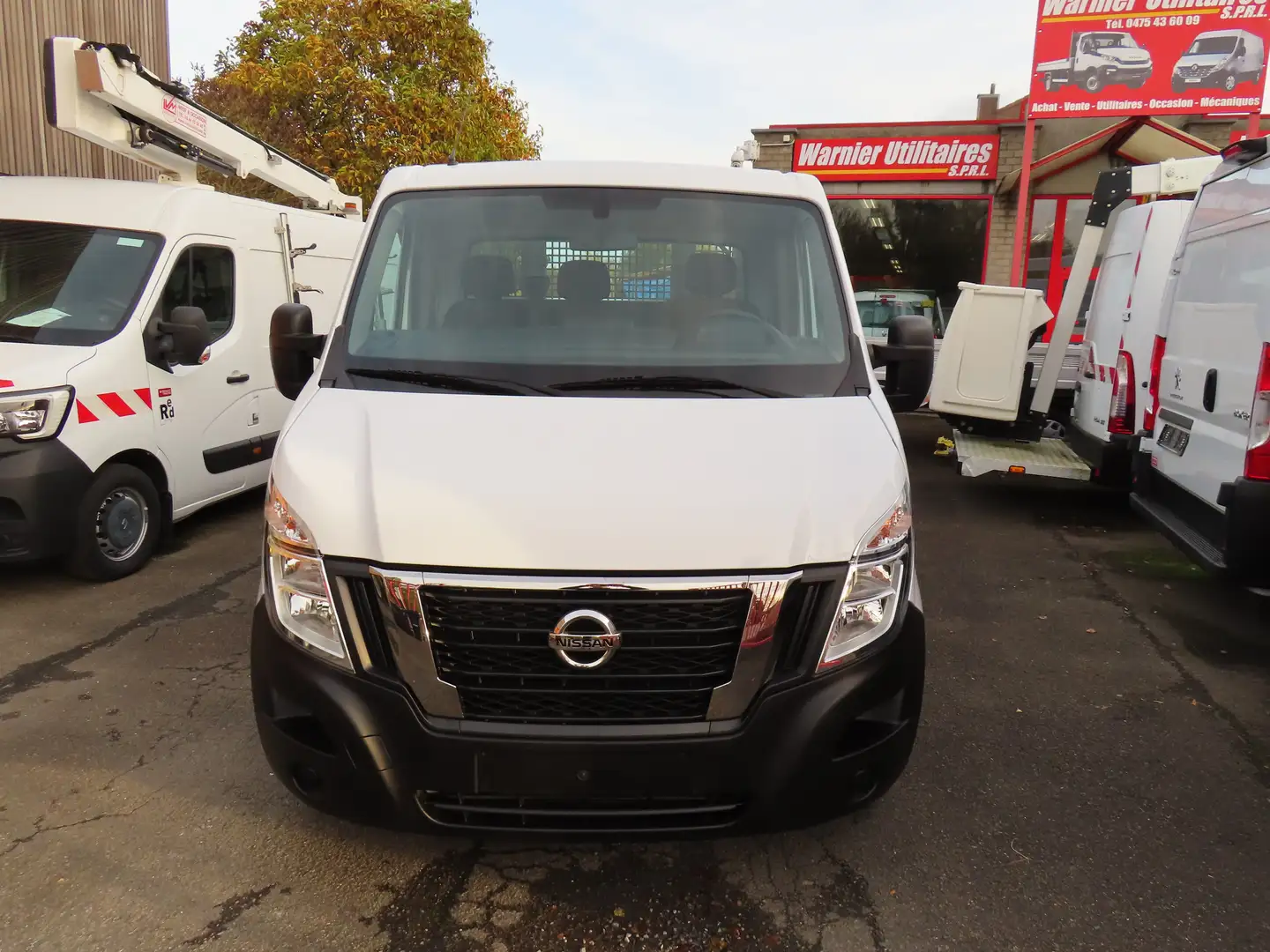 Nissan Interstar Benne basculante 25750€ HTVA Blanc - 2