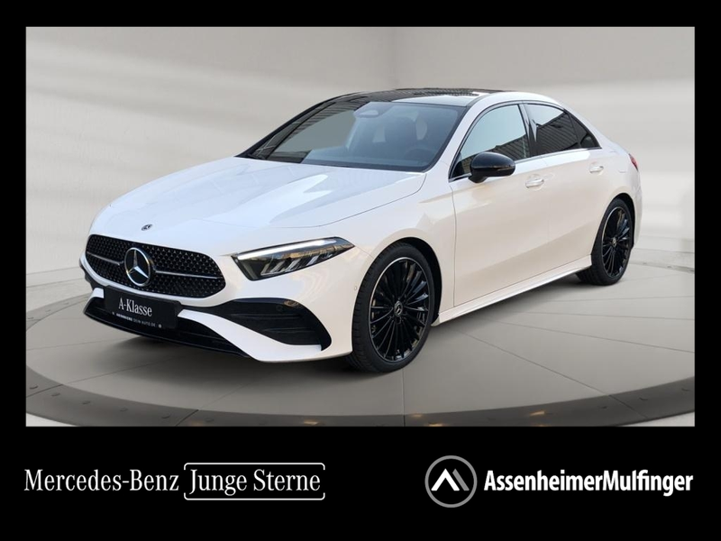Mercedes-Benz A 220 d Limousine AMG+MBUX+Night+Pano+SHD+Wide