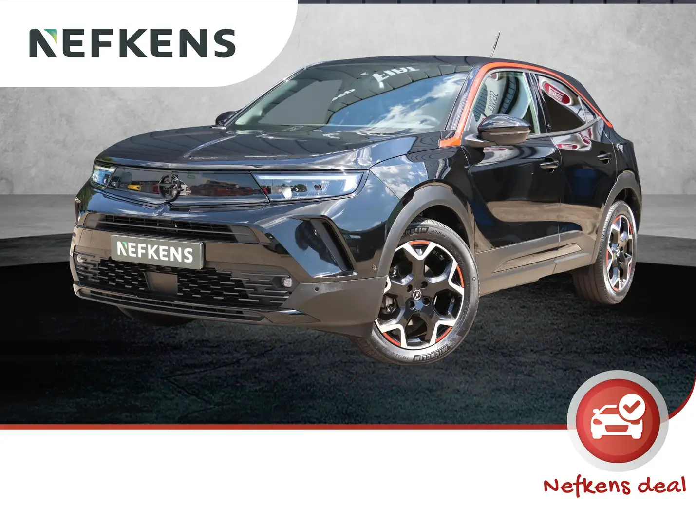 Opel Mokka-E 50-kWh 11kW GS Line | Navigatie | Stoelverwarming Zwart - 1
