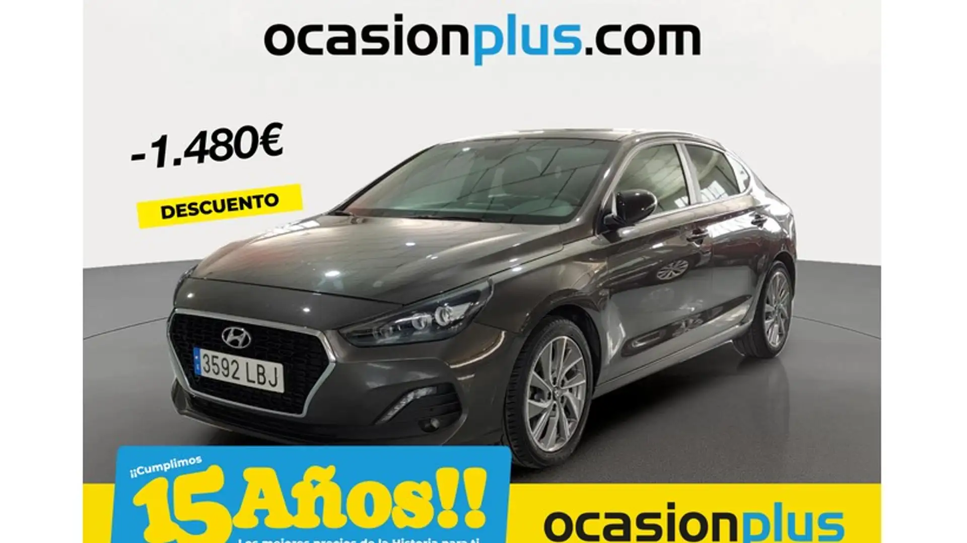 Hyundai i30 FB 1.0 TGDI Tecno 120 Marrón - 1