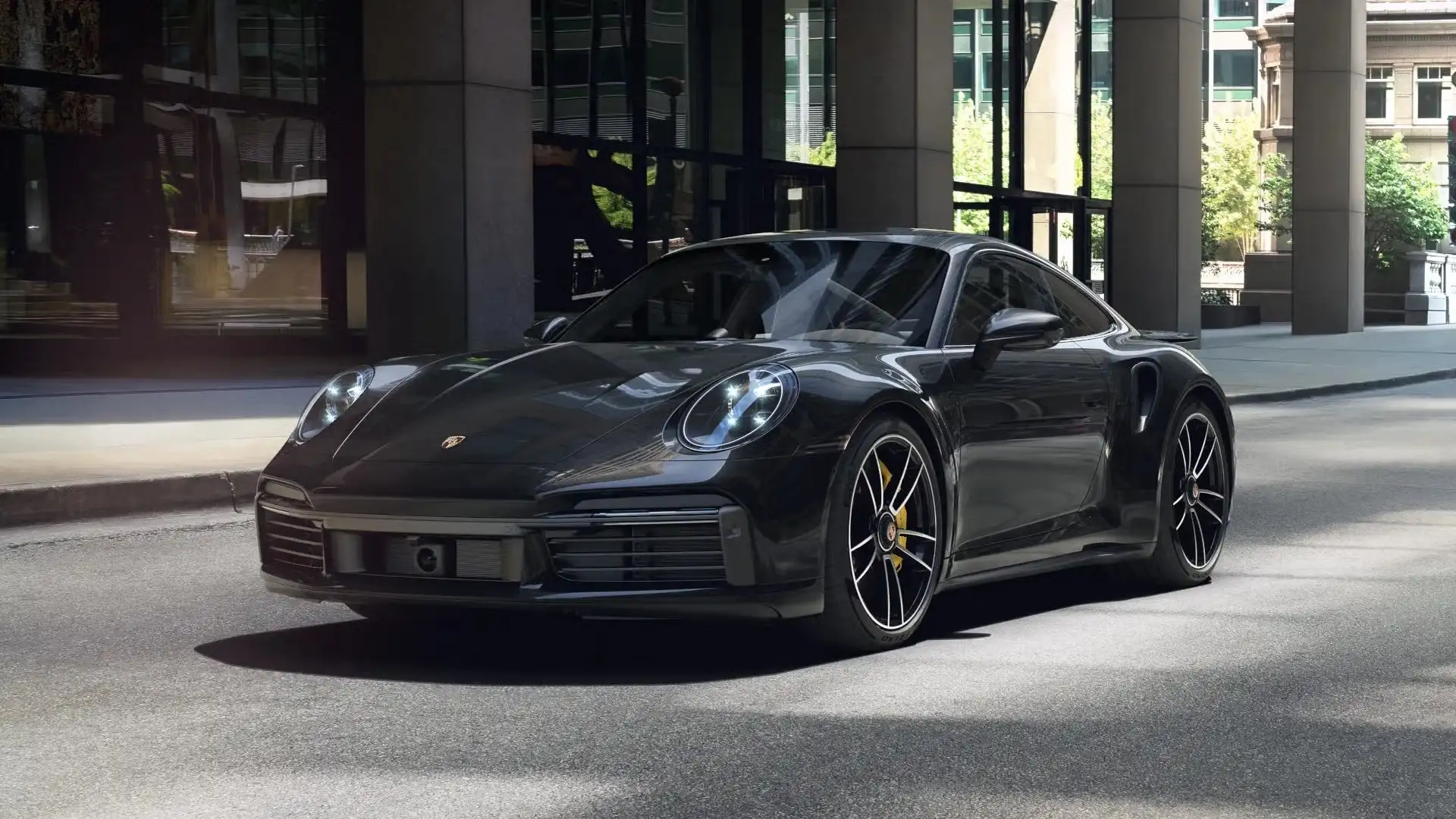Porsche 992 Turbo S 650CV-Lift Ant-Pack leggero-Sed. ventilati Black - 1