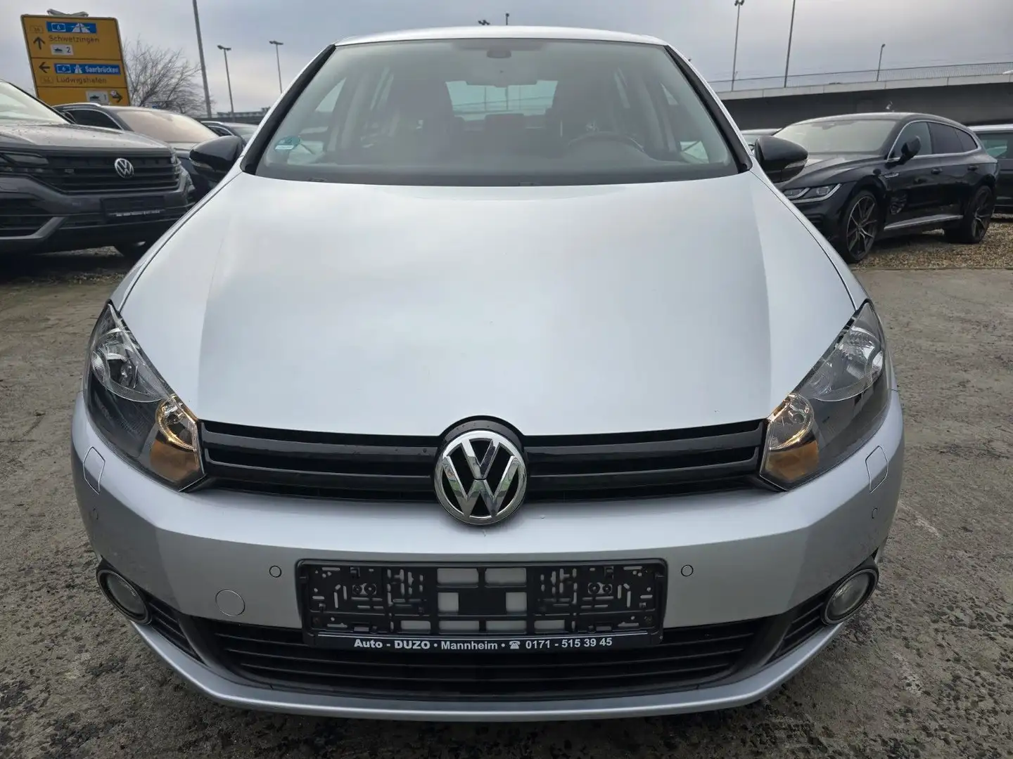 Volkswagen Golf VI Match 1,2 TSI KLIMA*TEILLEDER Silber - 2