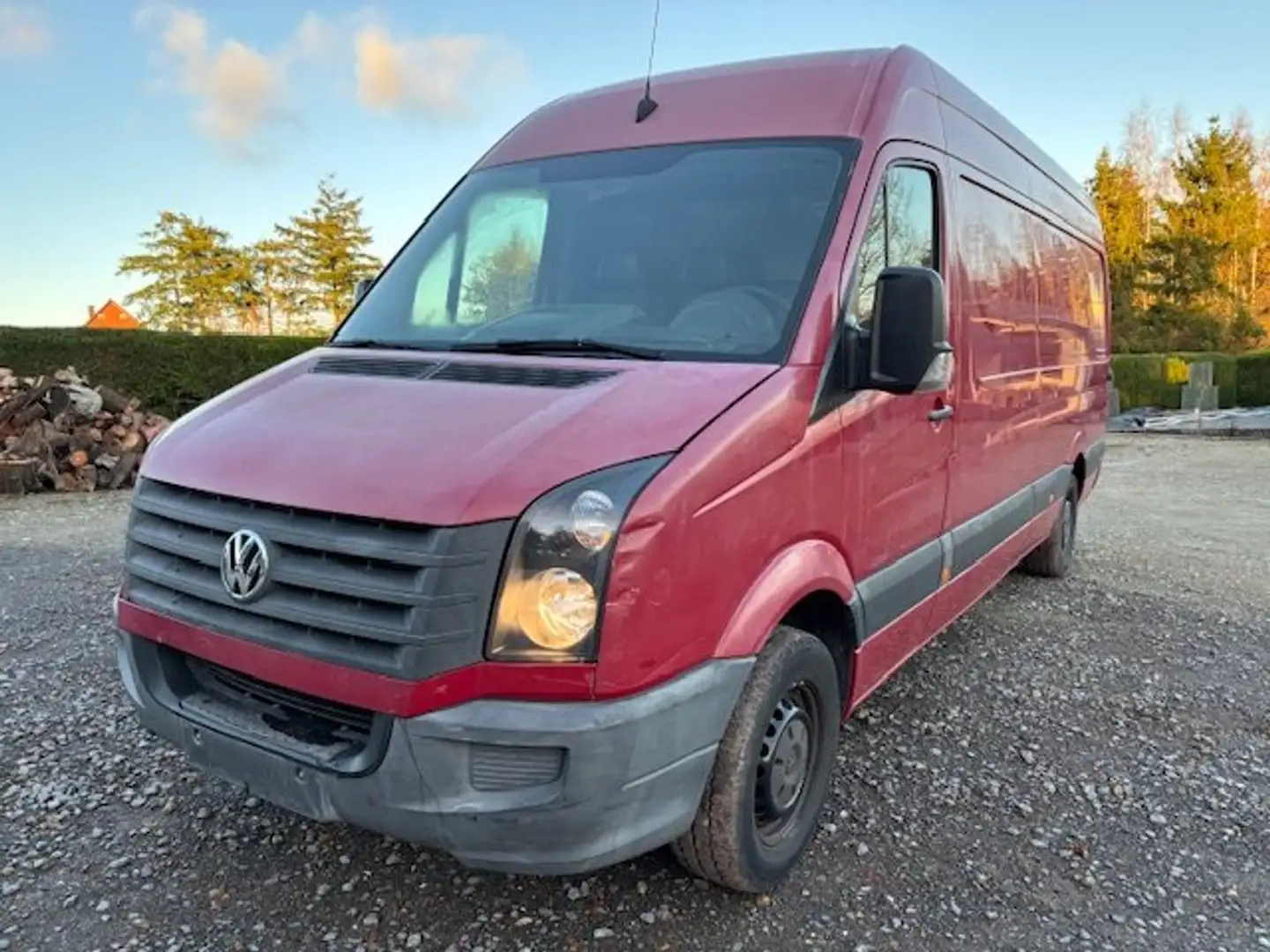 Volkswagen Crafter Crafter Kasten 35TDI L3H2 AHK-Standhzg.-Tempomat Rot - 1