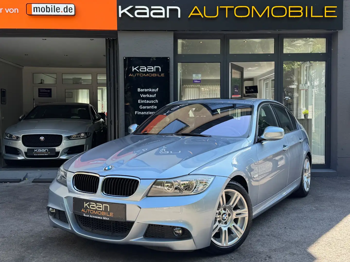 BMW 320 i Lim. M Sportpaket/1HAND/S-HEFT/53Tkm/S-DACH/PDC Blauw - 1