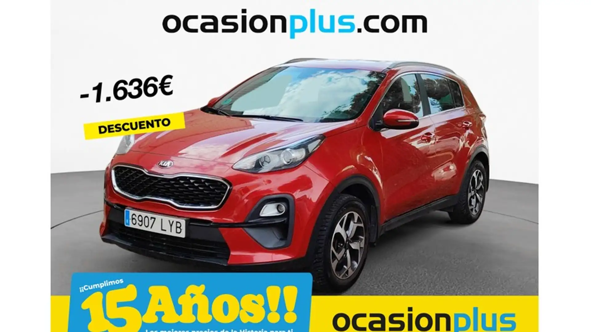 Kia Sportage 1.6 GDi Concept 4x2 132 Rood - 1