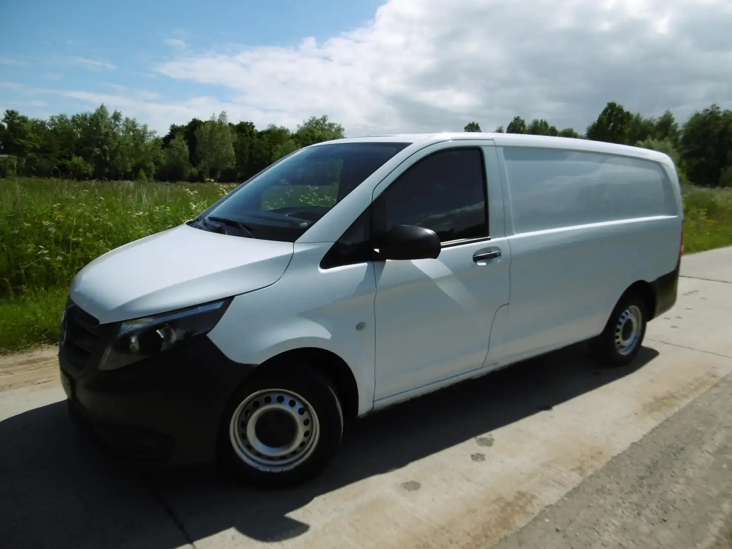 Mercedes-Benz Vito 116 cdi  2020 118 000km 3 zit  netto: 16115eu Blanc - 2