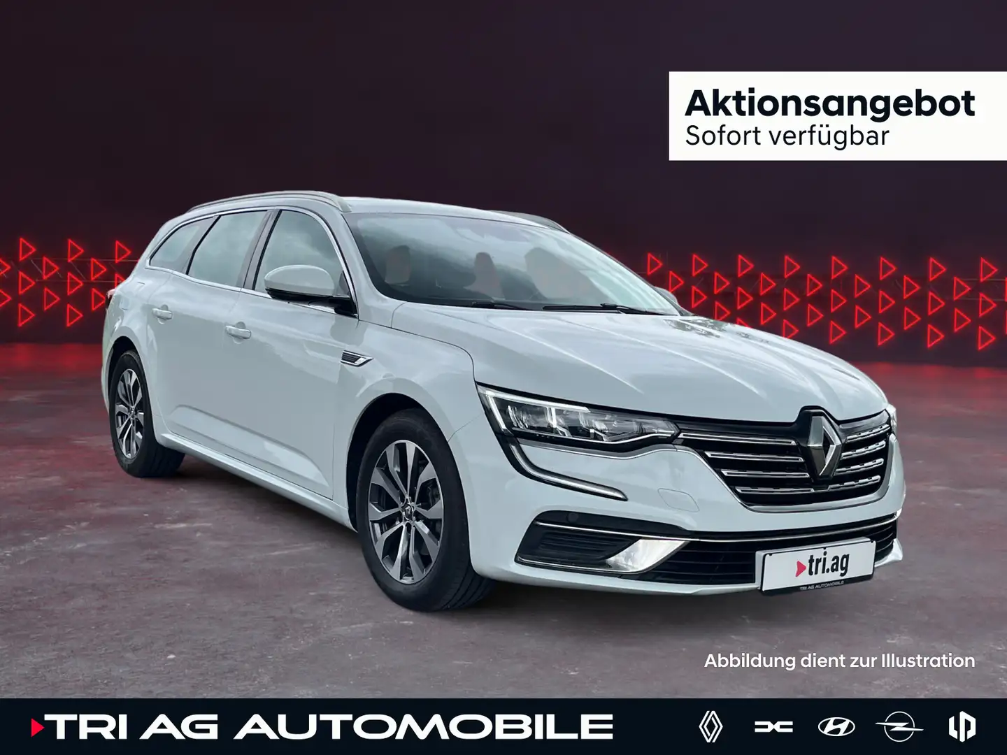 Renault Talisman Grandtour Zen EDC GRA PDC Klimaautomati Blanc - 1