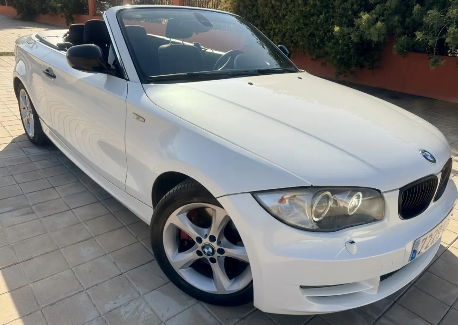BMW 116 123d Cabrio Blanco - 1