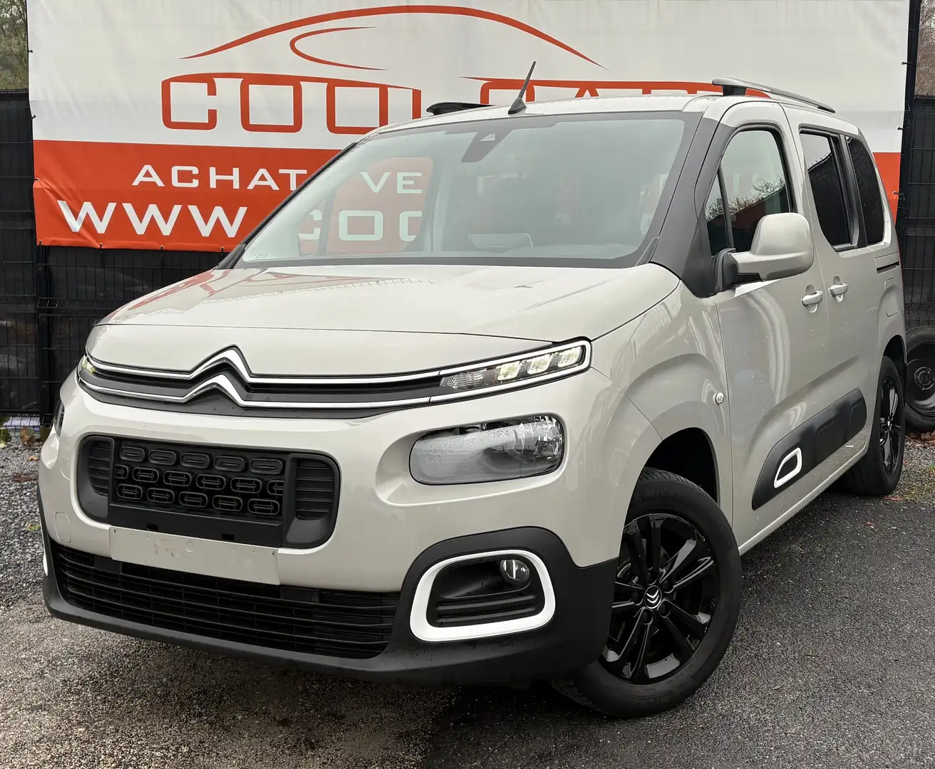 Citroen Berlingo 1.2 M Feel - EU6D - GARANTIE 1AN - Beige - 1