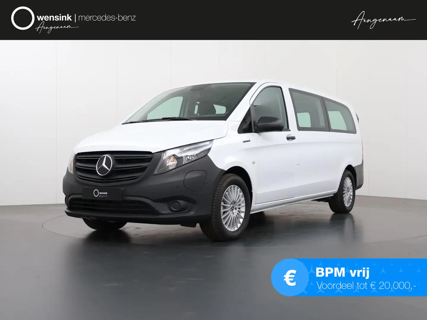 Mercedes-Benz Vito eVito Tourer PRO L3 90 kWh | Stoelverwarming | Nav Blanco - 1
