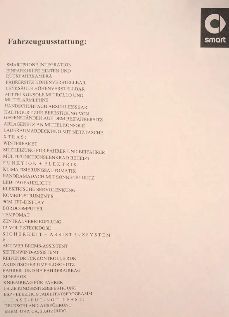 smart ForTwo EQ EXCLUSIVE Золотий - 2