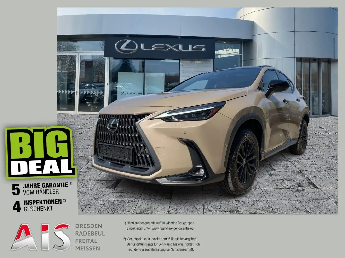 Lexus NX 350h Overtrail Pano*HUD*Navi Beige - 1