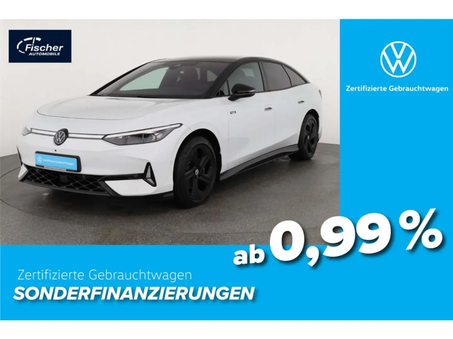 Volkswagen ID.7 Elektro GTX 86 kWh Weiß - 1