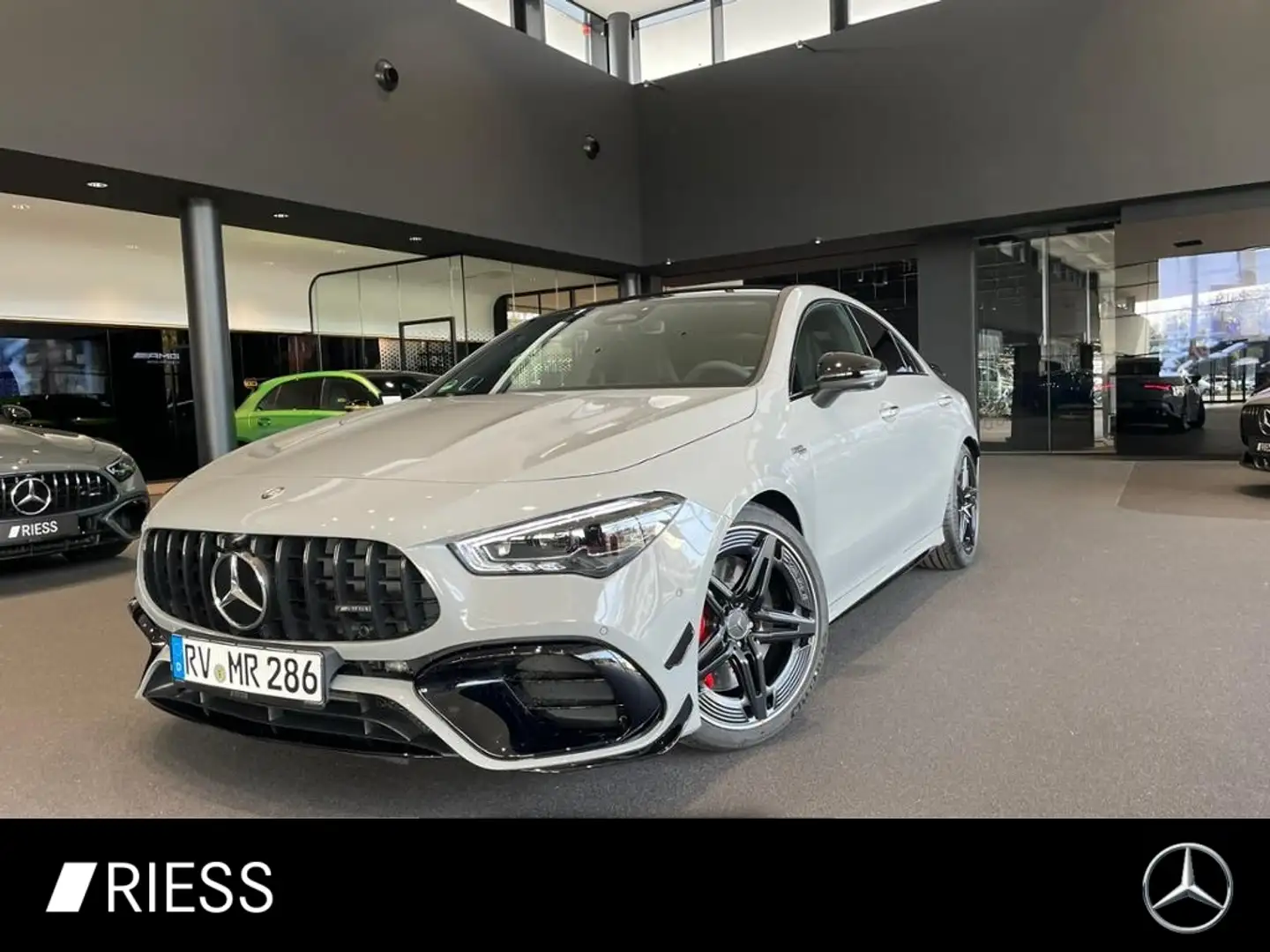 Mercedes-Benz CLA 45 AMG PANO+AERO PAKET+PERFSITZE+DISTR+HUD Gri - 1