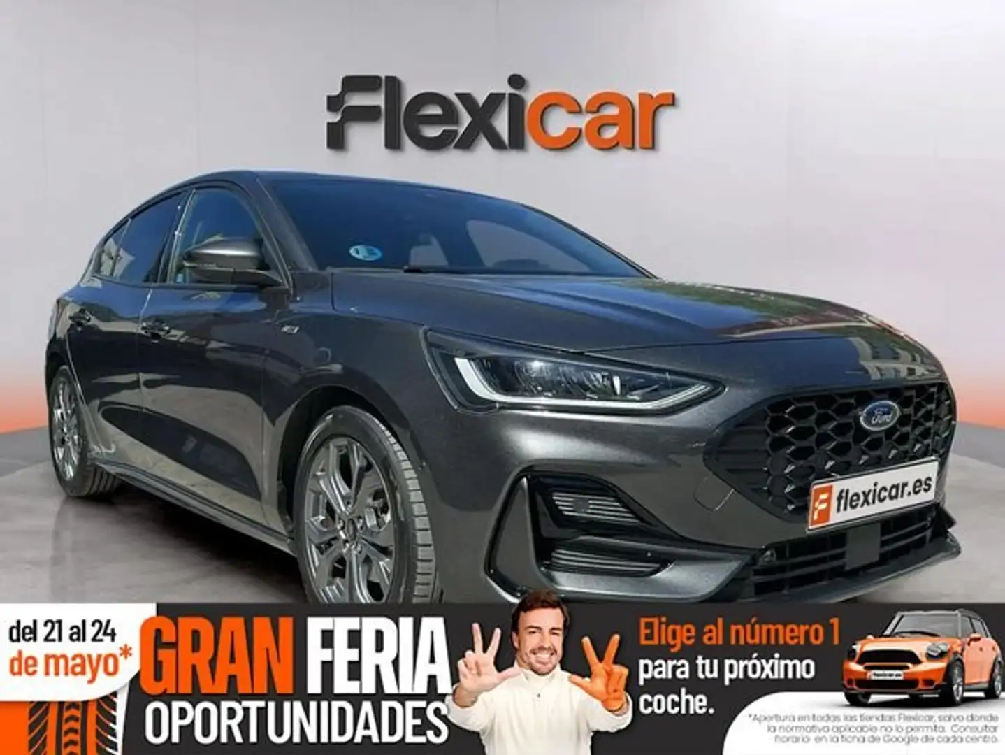 Ford Focus 1.0 Ecoboost MHEV 114kW ST-Line Auto Gris - 1