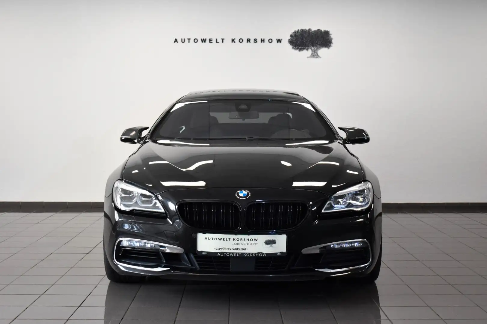 BMW 650 i Gran Coupe *PANO *KAMERA *H&K *HUD *KEYLESS Negru - 2