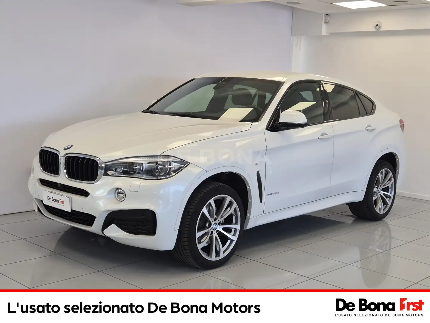 BMW X6 xdrive30d msport 249cv auto Bianco - 1